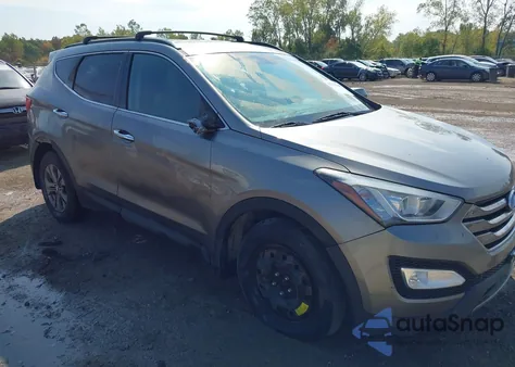 2014 Hyundai Santa Fe Sport 2.4L from USA, damaged, VIN 5XYZUDLB5EG183719